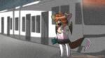 anthro book brown_hair chibi clothed clothed_anthro clothed_female clothing detailed_background female female_anthro fur hair membrane_(anatomy) membranous_wings multicolored_hair night outside raining rapid_transit sad solo standing three-quarter_view white_body white_fur wings computerdeathglare pyro_koshka demon domestic_cat felid feline felis mammal 16:9 animated cel_shading hi_res shaded widescreen