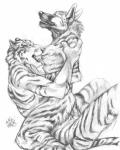 anal anal_penetration animal_genitalia blotch feline feline_penis gay hyena licking male mammal penetration penis striped_hyena tiger tongue
Rating: Explicit
Score: 7
User: Vinea
Date: April 22, 2014