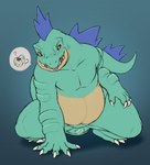 blush bodily_fluids claws female genital_fluids genitals impregnation_request looking_at_viewer pussy solo teeth tongue tongue_out vaginal_fluids yaroul nintendo pokemon feraligatr generation_2_pokemon pokemon_(species) shiny_pokemon 2019 hi_res