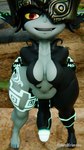 big_breasts big_butt breasts butt crossgender erection front_view ftg_crossgender fti_crossgender genitals gynomorph humanoid_genitalia humanoid_penis intersex looking_at_viewer penis smile solo cybrokrimson nintendo the_legend_of_zelda twilight_princess midna humanoid imp twili 2025 3d_(artwork) 9:16 blender_(artwork) digital_media_(artwork) hi_res