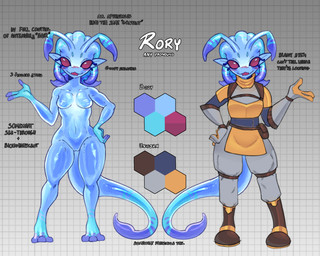 3_toes antennae_(anatomy) anthro armor bioluminescence boots breasts circle_eyebrows clothing empty_eyes eyebrows eyelashes feet female footwear genitals glistening glistening_body gloves glowing handwear nipples nude_anthro pointy_ears shoes solo standing tail tentacles thick_eyelashes thick_thighs toes translucent translucent_body vulva xonn rory_(xonn) goo_creature 5:4 hi_res model_sheet intersex_(lore)