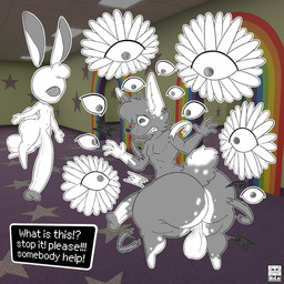 1_eye anthro balls big_balls big_butt big_penis braces butt calling_for_help duo exclamation_point floating floating_eyes fur genitals grey_body grey_ears grey_fur grey_tail hair huge_balls huge_penis hyper hyper_genitalia hyper_penis inside long_ears male mid_transformation multicolored_body multicolored_ears multicolored_fur nude penis question_mark scared screaming scut_tail short_tail small_but_hung static tail teeth thick_thighs transformation two_tone_body two_tone_ears two_tone_fur two_tone_tail white_body white_ears white_fur white_hair white_tail itsme_hilo the_backrooms lud_(ludlerenardnsfw) angel canid canine canis fox lagomorph leporid mammal rabbit 1:1 2026 digital_media_(artwork) hi_res signature