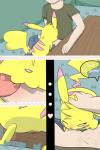 2017 2:3 blush bodily_fluids cleft_tail close-up clothed clothing comic dialogue duo english_text fan_character fellatio female first_person_view generation_1_pokemon genital_fluids genitals glans hand_on_head hi_res human humanoid_genitalia humanoid_penis imminent_orgasm interspecies larger_male male male/female male_pov mammal milachu milachu92 nintendo one_eye_closed oral penetrating_pov penile penis pikachu pink_eyes pokemon pokemon_(species) pokephilia pussy saliva sex size_difference smaller_female solo_focus sucking tail text vaginal_fluids watermark
