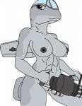 a-10 abs aircraft aircraft_humanoid airplane breasts cannon female genitals grey_eyes jet living_aircraft living_machine living_vehicle machine navel nipples not_furry nude pussy ranged_weapon robot simple_background solo vehicle weapon white_background