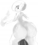 big_butt blush butt cigarette female gardevoir huge_butt looking_back monochrome nintendo pokémon unknown_artist video_games
Rating: Questionable
Score: 5
User: Juni221
Date: February 12, 2014