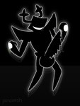 afterimage antlers balls big_penis black_background black_body bodily_fluids erection fist floating genital_fluids genitals hole_(anatomy) horn huge_penis leaking_precum male penis precum precum_on_penis simple_background smile solo spiked_penis spikes spikes_(anatomy) pincoosh deltarune undertale_(series) roaring_knight humanoid shadow_creature 3:4 digital_media_(artwork) signature