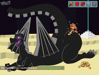 duo extreme_size_difference female looking_back looking_pleasured male male/female minecraft_beacon sex size_difference status_effect text the_end_(minecraft) tongue tongue_out toony totem_of_undying doodledoggy microsoft minecraft mojang mythology xbox_game_studios doodle_(doodledoggy) jean_(minecraft) canid canine canis domestic_dog dragon ender_dragon mammal mythological_creature mythological_scalie scalie 4:3 english_text hi_res