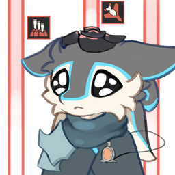 4_ears ambiguous_anthro ambiguous_gender anthro blue_markings clothed clothed_ambiguous clothed_anthro clothing facial_tuft feather_markings feathers frown gameplay_mechanics glistening glistening_eyes grey_body grey_feathers humor imminent_death laser markings mouth_closed multi_ear multicolored_body multicolored_feathers no_pupils no_sclera object_on_head pivoted_ears sad short_snout simple_background snout solo three-quarter_view topwear tuft watery_eyes white_background white_body white_feathers haimood helldivers avali avian 1:1 2025 bust_portrait digital_media_(artwork) portrait shaded