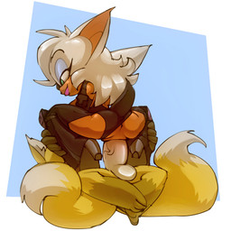 age_difference anthro anus balls big_ears big_penis boots breasts butt clothed clothing cowgirl_position duo erection eyelashes eyeshadow female female_on_top female_penetrated footwear fox_tail from_front_position fur genitals hair half-closed_eyes high_heeled_boots high_heels humanoid_genitalia humanoid_penis interspecies knee_pads larger_female larger_penetrated legwear lipstick lying makeup male male/female male_on_bottom male_penetrating male_penetrating_female multi_tail multicolored_body multicolored_fur narrowed_eyes older_female on_bottom on_top penetration penis seductive sex shoes simple_background size_difference smaller_male smile straddling tail thigh_boots thigh_highs tight_clothing vaginal vein veiny_penis vulva white_body white_fur white_hair yellow_body yellow_fur younger_male bigdad sega sonic_the_hedgehog_(series) miles_prower rouge_the_bat bat canid canine fox mammal 1:1 2017 colored digital_media_(artwork)
