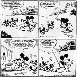 4_fingers ambiguous_gender angry anthro beak building clothing dialogue eyes_closed feral fingers footwear gloves group handwear male motion_lines open_mouth outside shoes shovel speech_bubble standing tail text tools trio walking young young_ambiguous young_feral walt_disney_(artist) win_smith disney public_domain mickey_mouse avian bird mammal mouse murid murine rodent 1930 20th_century absurd_res ancient_art black_and_white comic english_text hi_res monochrome signature