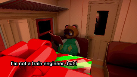 anthro bdsm bodily_fluids bondage book bound box box_bondage clothing container dialogue dialogue_with_sound_effects dirty dirty_clothing dirty_socks duo footwear gift_box gift_wrapped holidays inside_train male male/male mph! music reading reading_book sock_in_mouth sock_on_face socks struggling sweat sweaty_clothing sweaty_footwear sweaty_socks train vehicle colonthreeguy sound_warning animal_crossing christmas nintendo the_polar_express rover_(animal_crossing) tom_nook_(animal_crossing) canid canine domestic_cat felid feline felis mammal procyonid raccoon raccoon_dog tanuki 16:9 3d_(artwork) 3d_animation animated digital_media_(artwork) hi_res huge_filesize short_playtime sound widescreen