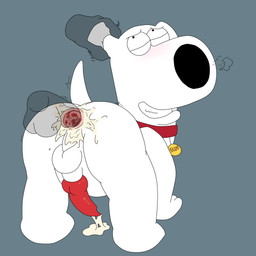 anal anal_penetration backsack balls blush bodily_fluids butt cum cum_in_ass cum_inside duo ear_pull erection faceless_character faceless_male fur genital_fluids genitals knot male male/male male_penetrated male_penetrating male_penetrating_male on_model open_mouth orgasm penetration penis sex simple_background smile solo_focus tongue white_balls magzol family_guy brian_griffin canid canine canis domestic_dog mammal 1:1 2018 absurd_res hi_res