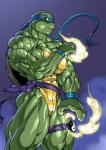 abs anthro big_muscles blue_eyes breasts female green_body green_skin huge_muscles muscular muscular_anthro muscular_female neck_muscles pecs pecs_with_breasts purple_eyes shell simple_background solo pokkuti teenage_mutant_ninja_turtles the_next_mutation venus_de_milo_(tmnt) reptile scalie turtle absurd_res digital_media_(artwork) hi_res