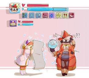 4_arms anthro belly belly_grab big_belly big_breasts blush breast_expansion breasts confusion duo expansion female forced forced_inflation gameplay_mechanics growing inflation magic magic_inflation magic_user male male/female multi_arm multi_limb overweight overweight_female pear-shaped_figure squishing_belly startled thick_thighs translucent translucent_belly weight_gain weight_gain_sequence wide_hips phantomdgen arthropod insect lagomorph lepidopteran leporid mammal moth rabbit colored hi_res sequence