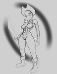 abs anthro belt breasts cleavage clothed clothing female horizontal_pupils jacket jewelry melee_weapon pirate pirate_hat pupils solo sword tentacles topwear weapon kartavipirate animal_humanoid cephalopod cephalopod_humanoid coleoid humanoid marine marine_humanoid mollusk mollusk_humanoid octopodiform octopus octopus_humanoid absurd_res hi_res monochrome