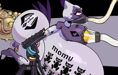 anal anal_penetration anthro areola balls bdsm belly big_balls big_belly big_breasts big_butt big_penis bodily_fluids bondage bound breast_milking breasts butt chastity_cage chastity_device cum cum_in_mouth cum_inside drinking drinking_cum erection forehead_gem fur gem genital_fluids genitals gynomorph hands_tied huge_belly huge_butt huge_penis hyper hyper_belly hyper_genitalia hyper_penis hyper_pregnancy intersex intersex/male lactating machine male milk nipples nude offscreen_character offscreen_male penetration penile penis pregnancy_tally pregnant pregnant_anthro pregnant_gynomorph pregnant_intersex red_eyes sex simple_background solo submissive tail tally_marks tattoo text thick_thighs unusual_tally_marks vein veiny_penis yellow_gem khadhunter7 nintendo pokemon pokemon_legends_arceus generation_8_pokemon hisuian_form hisuian_sneasel mammal pokemon_(species) regional_form_(pokemon) digital_media_(artwork) english_text hi_res