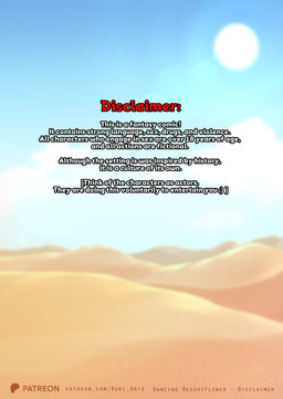 desert information patreon_logo sand sun text warning rukifox patreon comic content_warning english_text hi_res url
