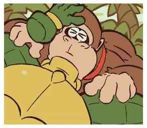 accessory anthro balls belly border bracelet brown_body brown_fur duo erection fellatio forest fur genitals gold_(metal) gold_bracelet gold_jewelry green_body green_scales hand_on_head jewelry jungle male male/male necktie oral overweight overweight_anthro overweight_male penile penis penis_in_mouth plant scales sex tree white_border revonless donkey_kong_(series) nintendo donkey_kong_(character) king_k._rool ape crocodile crocodilian gorilla haplorhine mammal primate reptile scalie 2d_animation animated frame_by_frame no_sound short_playtime video