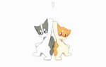 ambiguous_gender anthro chibi dancing duo fur semi-anthro simple_background sgnihtecin kyappy shibeta canid canine canis domestic_dog husky mammal nordic_sled_dog shiba_inu spitz animated frame_by_frame hi_res short_playtime