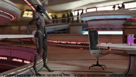 bodily_fluids cum ejaculation exhibitionism genital_fluids genitals male masturbation nude penis public public_masturbation public_nudity side_view solo standing scoota bioware electronic_arts mass_effect horans_(maomucalinda) alien turian 16:9 3d_(artwork) 3d_animation animated digital_media_(artwork) hi_res no_sound short_playtime video widescreen
