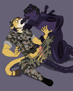 anal anal_penetration anthro bodily_fluids drooling duo egg egg_from_ovipositor egg_in_mouth egg_insertion french_kissing fur genital_fluids holidays kissing male male/male male_penetrated oviposition ovipositor penetration precum saliva saliva_on_tongue saliva_string sex tail tail_fetish tail_in_ass tail_insertion tail_play tail_sex tentacle_ovipositor tentacle_tongue tentacles tongue tongue_out dontfapgirl alien_(franchise) halloween alien bear cougar felid feline giant_panda mammal xenomorph hi_res