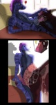 <3 anus bed bulge cock_vore comic dragon english_text eyes_closed fellatio gay hemipenes male montiga multi_cock naga oral oral_sex penis servo117 sex text tongue tongue_out urethral urethral_penetration vorarephilia vore
Rating: Explicit
Score: 3
User: Roman117
Date: February 21, 2013