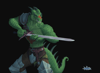 anthro armor clothed clothing green_body green_scales horn male melee_weapon scales simple_background solo sword tail teeth topless weapon raidontoru bethesda_game_studios microsoft the_elder_scrolls xbox_game_studios tazguul argonian scalie hi_res