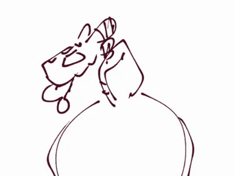 ambiguous_gender anthro clean_diaper clothed clothing diaper diaper_only diaper_pull fart rear_view solo topless waistband_pull wearing_diaper smug_prince scalie 2d_animation 4:3 animated frame_by_frame low_res
