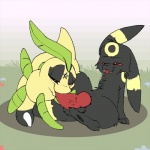 1:1 animal_genitalia animal_penis bayleef blush canine_genitalia canine_penis daughter_(lore) duo eeveelution erection fan_character father_(lore) father_and_child_(lore) father_and_daughter_(lore) female feral flower fuf generation_2_pokemon genitals grin incest_(lore) knot male male/female malyabay meadow nicobay nintendo nude oral outside parent_(lore) parent_and_child_(lore) parent_and_daughter_(lore) penis plant pokemon pokemon_(species) sex skrien smile tongue tongue_out umbreon
