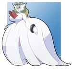 big_breasts big_butt big_dress bottom_heavy breasts butt eyewear eyewear_on_head female huge_butt hyper hyper_butt mega_ring not_furry solo sunglasses sunglasses_on_head wide_hips unknownrez nintendo pokemon serena_(pokemon) generation_6_pokemon humanoid mega_evolution mega_gardevoir pokemon_(species) hi_res