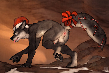 animal_genitalia anthro balls biped butt claws clothed clothed_anthro clothed_male clothing countershade_torso countershading feet fingers fur genitals hat hat_only headgear headgear_only headwear headwear_only looking_at_viewer male mostly_nude mostly_nude_anthro mostly_nude_male penis sheath solo tail teeth toes tongue anchee canid canine fox mammal 2026 digital_drawing_(artwork) digital_media_(artwork) hi_res