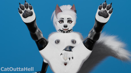 anthro arm_warmers armwear bodily_fluids breasts buttplug clothing collar female fingering fingering_self fur genital_fluids genitals hair lactating leaking_milk leaking_pussy_juice leaking_vagina leggings legs_in_air legwear looking_at_genitalia masturbation milk nipples nude paws piercing plug_(sex_toy) sex_toy solo vaginal vaginal_fingering vulva catouttahell johnwulffe_(modeler) hellaverse helluva_boss mythology loona_(helluva_boss) canid canid_demon canine demon mammal mythological_canine mythological_creature 16:9 3d_(artwork) 4k absurd_res digital_media_(artwork) hi_res widescreen