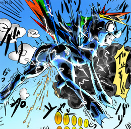 anus blue_body blue_feathers blue_fur bodily_fluids cloud electrocution feathered_wings feathers female feral fur genital_fluids genitals hair multicolored_hair multicolored_tail peeing purple_eyes rainbow_hair rainbow_tail solo tail teeth urine urine_stream vulva wings nekubi friendship_is_magic hasbro my_little_pony mythology rainbow_dash_(mlp) equid equine mammal mythological_creature mythological_equine pegasus 2014