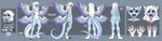 4_fingers 4_toes 4_wings amethyst_(gem) anthro biped blue_body border butt claws color_swatch countershade_tail countershade_torso countershading digitigrade dipstick_ears ear_markings eye_markings fangs feathered_wings feathers featureless_crotch feet female fingers flat_chested fluffy_mane forehead_gem fur gem gloves_(marking) hair leg_markings long_hair long_tongue mane mane_hair markings multi_wing multicolored_ears nude open_mouth pawpads paws pink_tongue purple_eyes purple_markings rear_view ruff scales simple_background slim smile socks_(marking) solo standing tail teeth text toe_claws toes tongue tongue_out ventral_scales white_hair white_mane wings ruolina mythology mithras dragon furred_dragon furred_scalie mana_dragon mythological_creature mythological_scalie scalie 2021 absurd_res character_name hi_res model_sheet