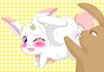 anus blush brown_fur chima clover cub cum cunnilingus fur gaku happy_happy_clover kale lagomorph mammal oral oral_sex rabbit sex tongue unknown_artist vaginal white_fur young
Rating: Explicit
Score: 3
User: Jontron
Date: April 06, 2014