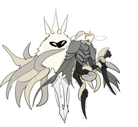 3_horns ambiguous_gender amused anthro armor black_body blush bodily_fluids bottomless bottomless_anthro breath cloak clothed clothing colored_cum cum duo feathers female female/ambiguous forced fur genital_fluids green_cloak green_clothing grey_armor head_back head_pull horn missing_arm multi_horn nude_anthro orange_cum orange_eyes orange_tears pauldron penetration rape restrained restrained_by_tentacles sadism sex shaking spread_legs spreading tan_body tan_feathers tan_fur tan_tentacles tears tentacle_in_vagina tentacle_on_arm tentacle_on_head tentacle_penetration tentacles tremble_lines tremble_spikes trembling unusual_bodily_fluids unusual_cum unusual_genital_fluids vaginal vaginal_fluids vaginal_penetration white_eyes white_head white_legs oxide_cat hollow_knight_(franchise) team_cherry hollow_knight_(character) pure_vessel_(hollow_knight) radiance_(hollow_knight) arthropod infected_(species) insect lepidopteran moth vessel_(species) 2025 digital_media_(artwork) flat_colors hi_res sketch female_(lore) nonbinary_(lore)