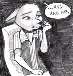 2016 anthro caliosidhe canid canine clothed clothing comic disney female fox fur gwen_fawkes low_res mammal solo zistopia zootopia