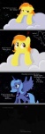 comic cutie_mark english_text equid equine feathered_wings feathers female feral friendship_is_magic hasbro hi_res horn mammal my_little_pony mythological_creature mythological_equine mythology pegasus possumfacee princess_luna_(mlp) quadruped spitfire_(mlp) tail text winged_unicorn wings wonderbolts_(mlp)