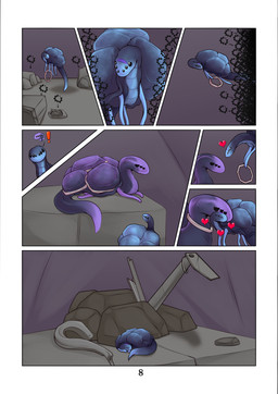 6_eyes ambiguous_gender border debris duo exclamation_point feral gear_symbol hallucination happy head_wound heart_symbol multi_eye nuzzling overwhelmed page_number sleeping solo tail tentacles white_border wound_on_head thedragonjade halo_(series) microsoft xbox_game_studios form_lacks_symmetry_(thedragonjade) inconsistent_stability_(thedragonjade) alien huragok absurd_res comic hi_res parent_(lore) parent_and_child_(lore)