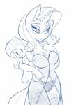 anthro anthrofied blush clothing female horn legwear lingerie panties plushie sleepwear solo stockings underwear wings ambris friendship_is_magic hasbro my_little_pony mythology fluttershy_(mlp) rarity_(mlp) equid equine mammal mythological_creature mythological_equine pegasus unicorn 2016 absurd_res blue_and_white digital_drawing_(artwork) digital_media_(artwork) hi_res monochrome sketch