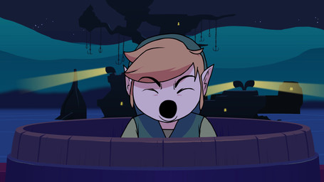 barrel beard beatbox blood boat bodily_fluids box catapult clothed clothing container derp_eyes facial_hair fortress gonzo gore group male music not_furry vehicle watercraft what jake_jenjamik_clark newgrounds nintendo the_legend_of_zelda wind_waker helmaroc_king link niko_(tloz) pirate_leader_tetra tingle elf fairy humanoid 16:9 2010 animated hi_res huge_filesize long_playtime loop sound video widescreen