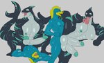 2_penises abs anthro anthro_on_anthro anthro_penetrated anthro_penetrating anthro_penetrating_anthro areola balls big_balls big_penis biped conway_(mechdrago) countershade_face countershade_neck countershade_torso countershading diphallism dorsal_fin duo eel erection fin fingers fish foreskin genitals glans hi_res horizontal_diphallism huge_balls huge_penis humanoid_genitalia humanoid_penis inkgoat interspecies male male/male male_penetrated male_penetrating male_penetrating_male marine multi_genitalia multi_penis muscular muscular_anthro muscular_male nipple_piercing nipples non-mammal_nipples open_mouth pecs penetration penis piercing sex shark sharp_teeth tail tail_fin teeth tigrand_(blein) tongue tongue_out