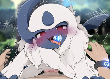 absolite bestiality blush blush_lines bodily_fluids detailed_background duo erection female female_feral female_on_human female_penetrated feral feral_penetrated fingers first_person_view fur genital_fluids genitals grey_body grey_tail human_on_feral human_penetrating human_penetrating_female human_penetrating_feral human_pov interspecies male male/female male_human male_on_feral male_penetrating male_penetrating_female male_penetrating_feral male_pov mega_stone mega_stone_in_mouth object_in_mouth penetrating_pov penetration penile penile_penetration penis penis_in_vagina pokephilia quadruped red_eyes saliva sex sweat tail tail_motion tailwag teeth tongue tongue_out vaginal vaginal_fluids vaginal_penetration vaginal_tugging vulva white_body white_fur dagasi nintendo pokemon absol generation_3_pokemon human mammal pokemon_(species) 2025 hi_res