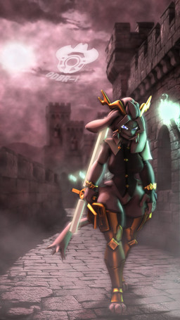 anthro antlers breasts castle clothing detailed_background female fur genitals grey_body grey_fur hair horn looking_at_viewer melee_weapon solo sword tail text thick_thighs torch_light vulva weapon gdbr-1 seriuswolf_(modeler) the-doomguysfm_(modeler) pseudoregalia sybil_(pseudoregalia) bovid caprine goat jackalope lagomorph leporid mammal rabbit 3d_(artwork) 9:16 absurd_res digital_media_(artwork) english_text hi_res source_filmmaker_(artwork) watermark