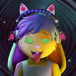 abstract_background anthro blue_hair electronics fur hair headgear headphones headset hypnosis male mind_control solo spiral_background spiral_eyes what yellow_body yellow_fur young young_anthro persegan jeffybunny lagomorph leporid mammal rabbit 1:1 2d_animation absurd_res animated hi_res icon motion_tweening no_sound short_playtime webm