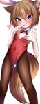 blue_eyes blush bunny_costume clothing costume female heart_eyes heart_symbol solo young p0kan1 panky pankyvt animal_humanoid canid canid_humanoid canine canine_humanoid fox_humanoid humanoid mammal mammal_humanoid absurd_res hi_res