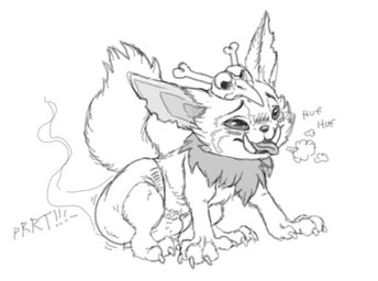 anthro bodily_noises clothed clothing diaper feces looking_relieved male pooping simple_background soiled_diaper soiling soiling_diaper solo unclean_diaper used_diaper using_diaper wearing_diaper anonymous_artist league_of_legends riot_games tencent gnar_(lol) digital_media_(artwork) monochrome