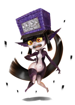 armor black_hair electronics female game_console hair headgear helmet humanoid_pointy_ears long_hair markings not_furry pointy_ears red_eyes shortstack shortstack_female simple_background solo white_background wide_hips yellow_sclera mario-grant gamecube nintendo the_legend_of_zelda twilight_princess midna humanoid imp twili 2019 hi_res