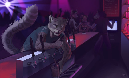 bar feline female leopard male mammal neeedle snow_leopard
Rating: Safe
Score: 15
User: Hardstyle_Chris
Date: March 03, 2014