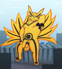 anthro armpit_sniffing balls extreme_size_difference flaccid genitals humanoid_genitalia humanoid_penis humping macro male penis size_difference sniffing asdf16 american_dragon:_jake_long danny_phantom disney naruto naruto_shippuden nickelodeon dark_dragon_(american_dragon) kurama wulf_(danny_phantom) canid canine fox mammal tailed_beast absurd_res hi_res